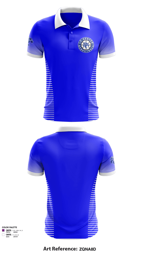 Short Sleeve Performance Polo, La Center High School Basketball, Women's Basketball, Teamtime, Team time, sublimation, custom sports apparel, team uniforms, spirit wear, spiritwear, sports uniforms, custom shirts, team store, custom team store, fundraiser sports, apparel fundraiser