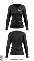 AZ AIR DUCT CLEANING 97968223 Women's Long Sleeve V-neck Shirt - 1
