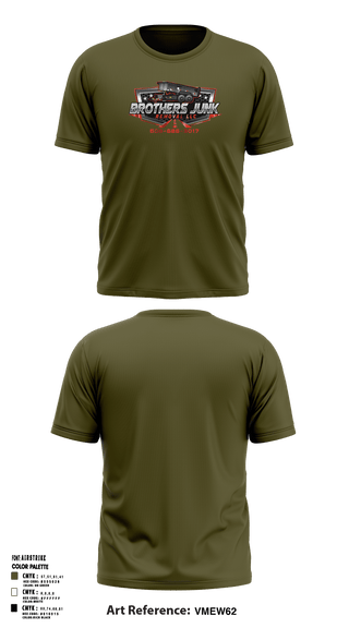 Short Sleeve Performance Shirt, Brothers Junk Removal LLCBrothers Junk Removal LLC, , Teamtime, Team time, sublimation, custom sports apparel, team uniforms, spirit wear, spiritwear, sports uniforms, custom shirts, team store, custom team store, fundraiser sports, apparel fundraiser