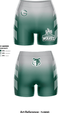 Green Canyon High School Wrestling 81742831 Women's Compression Shorts - 1