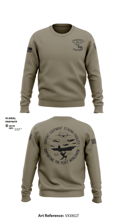 STAGING FACILITY 22010365 Crew Neck Sweatshirt - 9