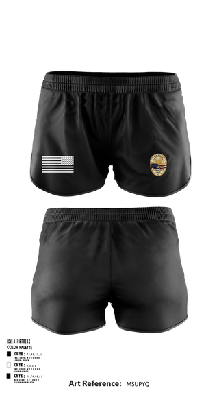Women's Shorts, , Police, Teamtime, Team time, sublimation, custom sports apparel, team uniforms, spirit wear, spiritwear, sports uniforms, custom shirts, team store, custom team store, fundraiser sports, apparel fundraiser