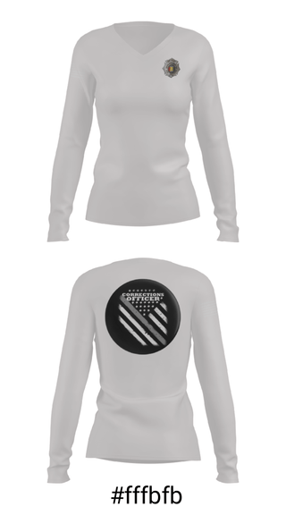 Women's Long Sleeve Vneck Shirt, , Police, Teamtime, Team time, sublimation, custom sports apparel, team uniforms, spirit wear, spiritwear, sports uniforms, custom shirts, team store, custom team store, fundraiser sports, apparel fundraiser