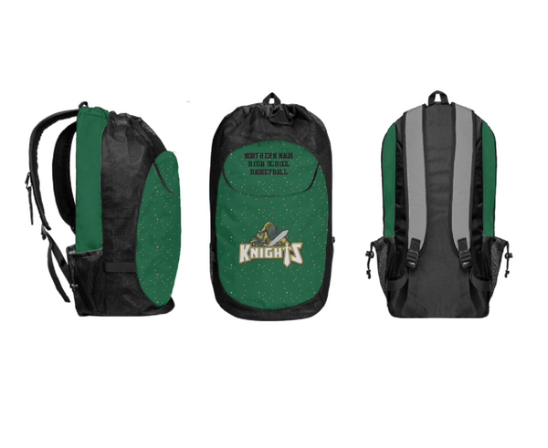 Gear Bag, Northern Nash High School Basketball, Women's Basketball, Teamtime, Team time, sublimation, custom sports apparel, team uniforms, spirit wear, spiritwear, sports uniforms, custom shirts, team store, custom team store, fundraiser sports, apparel fundraiser