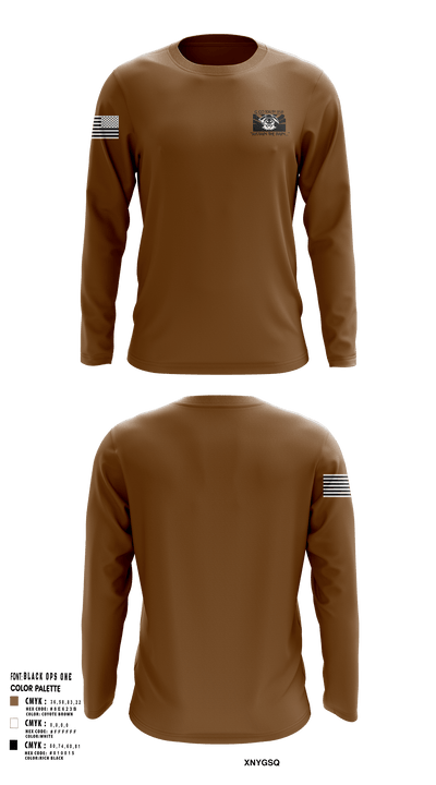 G Co 106th BSB 87834458 Long Sleeve Performance Shirt - 3