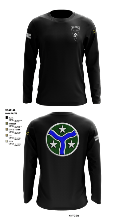 3/278 Armored Calvary Regiment 57774458 Long Sleeve Performance Shirt - 5