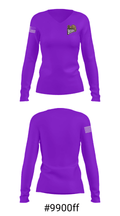 Maxwell High School Basketball 55520079 Women's Long Sleeve V-neck Shirt - 20