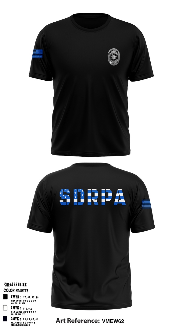 Short Sleeve Performance Shirt, SDRPA, Police, Teamtime, Team time, sublimation, custom sports apparel, team uniforms, spirit wear, spiritwear, sports uniforms, custom shirts, team store, custom team store, fundraiser sports, apparel fundraiser