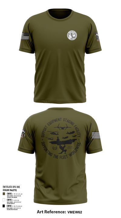 SE Staging Facility 90584061 Short Sleeve Performance Shirt - 1