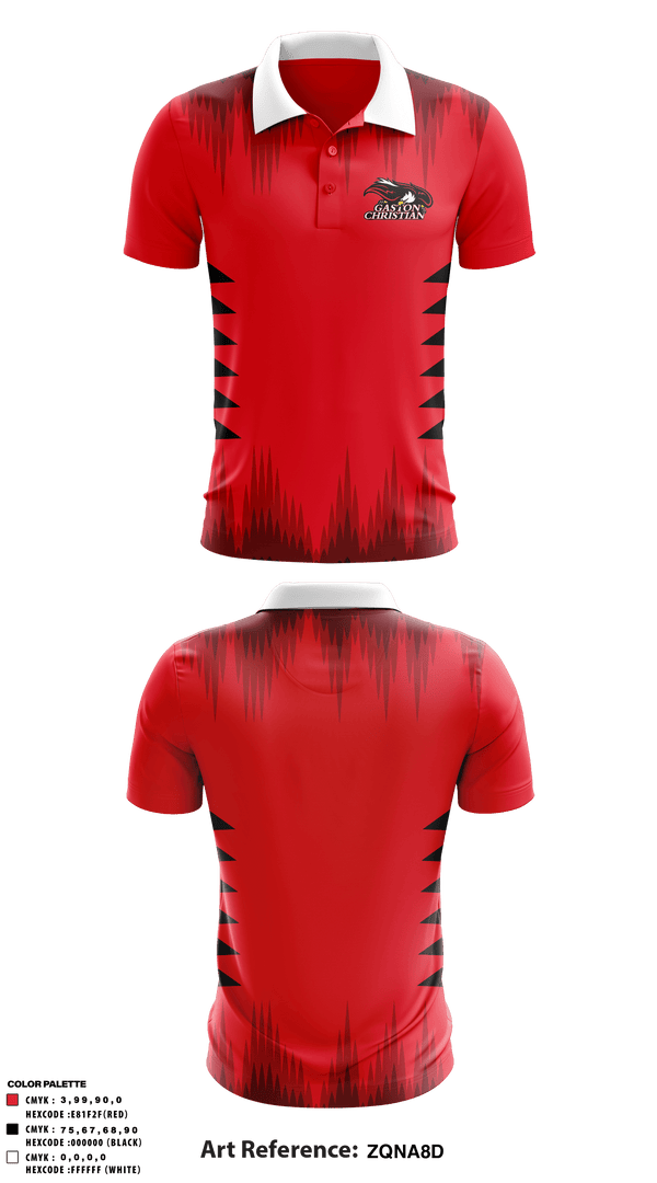 Short Sleeve Performance Polo, Gaston Christian School Basketball, Men's Basketball, Teamtime, Team time, sublimation, custom sports apparel, team uniforms, spirit wear, spiritwear, sports uniforms, custom shirts, team store, custom team store, fundraiser sports, apparel fundraiser