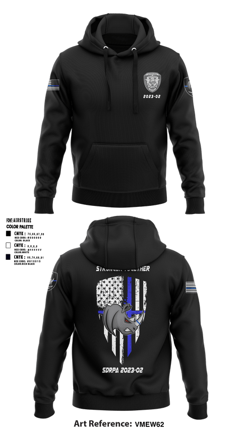 Hoodie, SDRPA, Police, Teamtime, Team time, sublimation, custom sports apparel, team uniforms, spirit wear, spiritwear, sports uniforms, custom shirts, team store, custom team store, fundraiser sports, apparel fundraiser