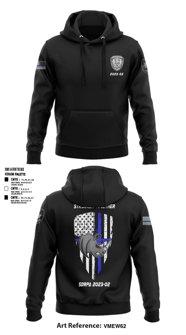 Hoodie, SDRPA, Police, Teamtime, Team time, sublimation, custom sports apparel, team uniforms, spirit wear, spiritwear, sports uniforms, custom shirts, team store, custom team store, fundraiser sports, apparel fundraiser
