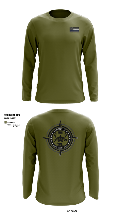 Jaimie Cox Foundation 83768320 Long Sleeve Performance Shirt - 6