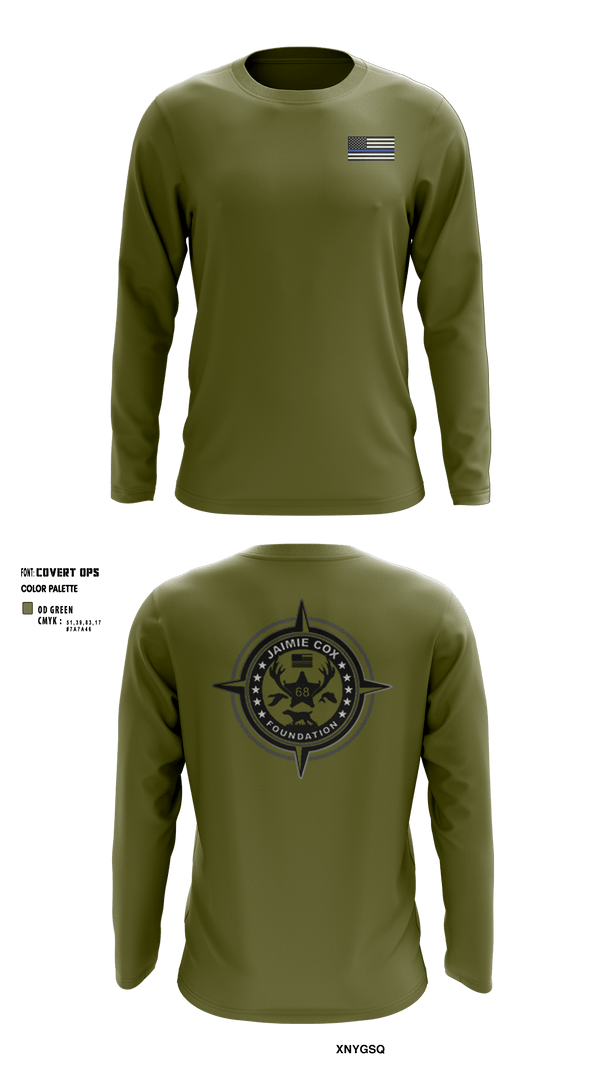 Long Sleeve Performance Shirt, Jaimie Cox Foundation, , Teamtime, Team time, sublimation, custom sports apparel, team uniforms, spirit wear, spiritwear, sports uniforms, custom shirts, team store, custom team store, fundraiser sports, apparel fundraiser