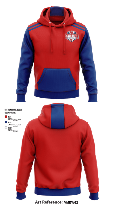 Mass Elite Football 64559485 Hoodie - 1