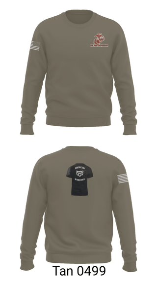 Crew Neck Sweatshirt, , Marines, Teamtime, Team time, sublimation, custom sports apparel, team uniforms, spirit wear, spiritwear, sports uniforms, custom shirts, team store, custom team store, fundraiser sports, apparel fundraiser
