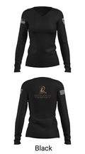 Revelations 61637990 Women's Long Sleeve V-neck Shirt - 13