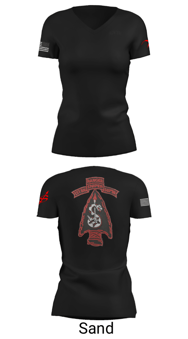 Women's Short Sleeve Vneck Shirt, , Army, Teamtime, Team time, sublimation, custom sports apparel, team uniforms, spirit wear, spiritwear, sports uniforms, custom shirts, team store, custom team store, fundraiser sports, apparel fundraiser
