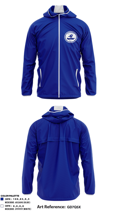 Nelson Island High School 24066832 Windbreaker - 1