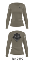 Alpha Company, 5th GSB 40097456 Women's Long Sleeve V-neck Shirt - 39
