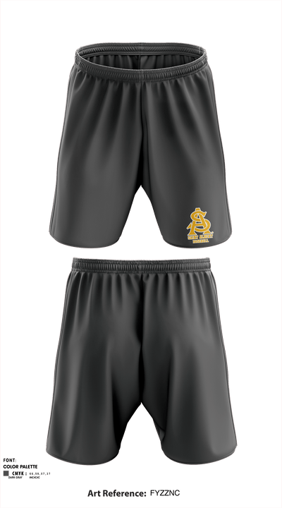 Saint Albert High School Baseball 23620889 Athletic Shorts With Pockets - 9