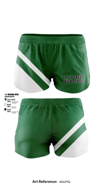 Mill Creek High School 90479347 Women's Shorts - 2
