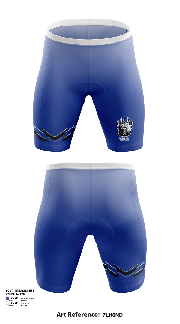 Men's Compression Shorts, Sylvan Hills High School Wrestling, Wrestling, Teamtime, Team time, sublimation, custom sports apparel, team uniforms, spirit wear, spiritwear, sports uniforms, custom shirts, team store, custom team store, fundraiser sports, apparel fundraiser