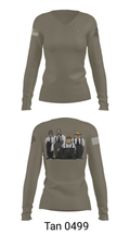 RSS Pueblo 70093991 Women's Long Sleeve V-neck Shirt - 46