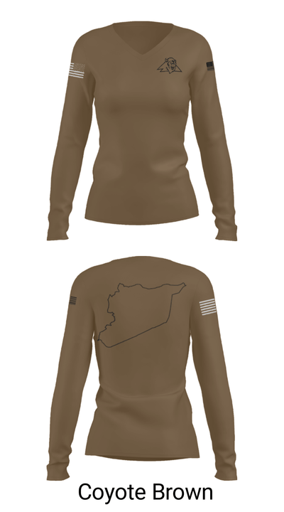 YETI PLATOON 84501614 Women's Long Sleeve V-neck Shirt - 15