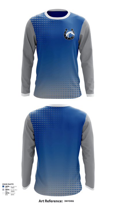 Andrada Polytechnic High School 34262371 Long Sleeve Performance Shirt - 2
