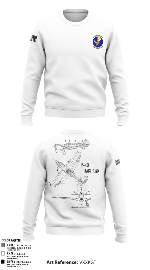 Crew Neck Sweatshirt, Detachment 355, Air Force, Teamtime, Team time, sublimation, custom sports apparel, team uniforms, spirit wear, spiritwear, sports uniforms, custom shirts, team store, custom team store, fundraiser sports, apparel fundraiser
