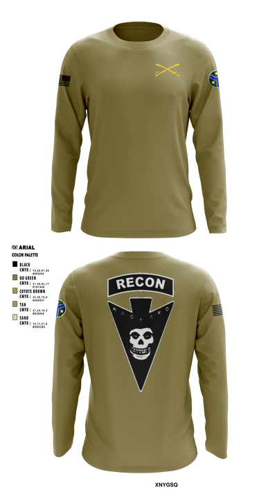 3/278 Armored Calvary Regiment 57774458 Long Sleeve Performance Shirt - 9