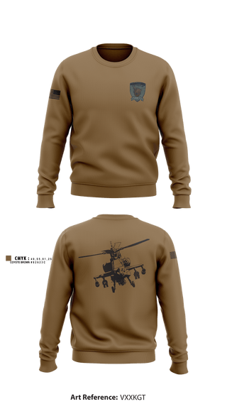 Crew Neck Sweatshirt, A Co. 1-25 AB, Army, Teamtime, Team time, sublimation, custom sports apparel, team uniforms, spirit wear, spiritwear, sports uniforms, custom shirts, team store, custom team store, fundraiser sports, apparel fundraiser