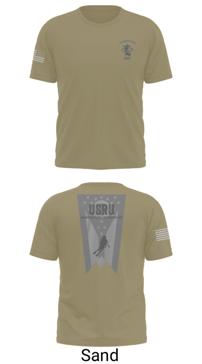 Underwater Search and Recovery Unit 43495281 Short Sleeve Performance Shirt - 36