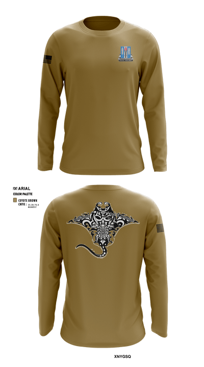 HHD, 205th MI BN 75784858 Long Sleeve Performance Shirt - 6