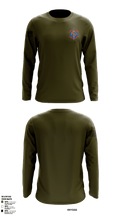 1st Battalion 4th Marines 72684800 Long Sleeve Performance Shirt - 1