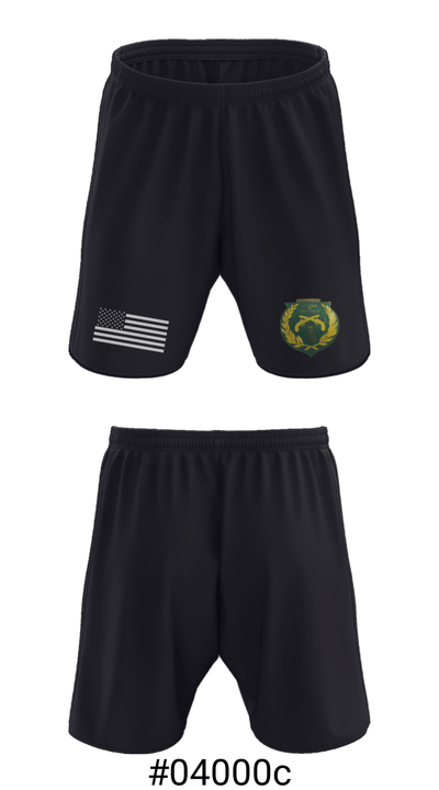 716th MP Bn 98183113 Athletic Shorts With Pockets - 25