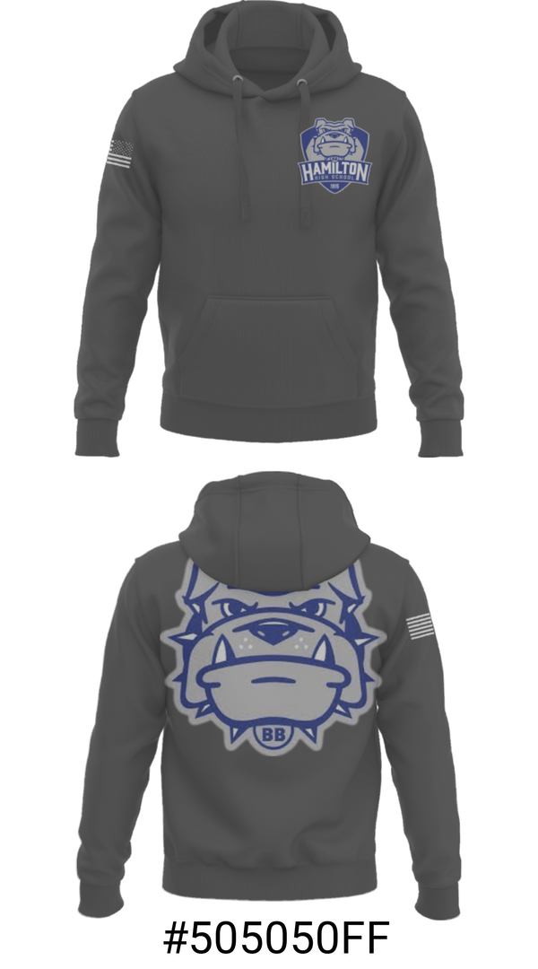 Hoodie, Hamilton High School Soccer, Men's Soccer, Teamtime, Team time, sublimation, custom sports apparel, team uniforms, spirit wear, spiritwear, sports uniforms, custom shirts, team store, custom team store, fundraiser sports, apparel fundraiser