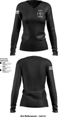Redneck 41546474 Women's Long Sleeve V-neck Shirt - 1