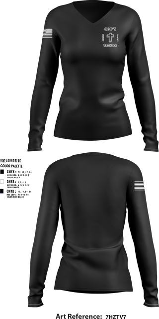 Women's Long Sleeve Vneck Shirt, REDNECK'S, Marines, Teamtime, Team time, sublimation, custom sports apparel, team uniforms, spirit wear, spiritwear, sports uniforms, custom shirts, team store, custom team store, fundraiser sports, apparel fundraiser