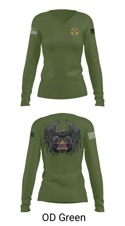 Aviation Medicine - 1AD CAB 23430162 Women's Long Sleeve V-neck Shirt - 40