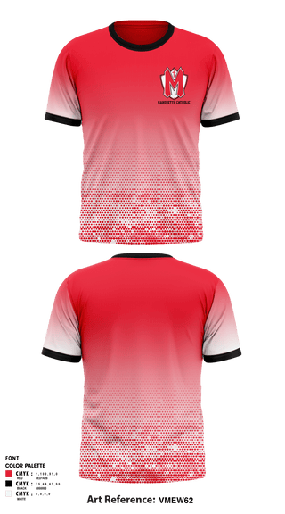 Short Sleeve Performance Shirt, Marquette Catholic High School Dance, Spirit Store, Teamtime, Team time, sublimation, custom sports apparel, team uniforms, spirit wear, spiritwear, sports uniforms, custom shirts, team store, custom team store, fundraiser sports, apparel fundraiser