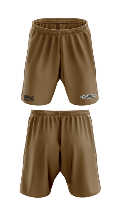 1st Light Armored Reconnaissance 57120954 Athletic Shorts With Pockets - 2