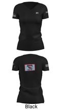 Echo pol 1/126 avn 6177830 Women's Short Sleeve V-neck Shirt - 21