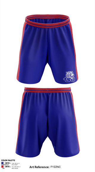 Athletic Shorts With Pockets, Tennessee State University Cheer, Cheer, Teamtime, Team time, sublimation, custom sports apparel, team uniforms, spirit wear, spiritwear, sports uniforms, custom shirts, team store, custom team store, fundraiser sports, apparel fundraiser