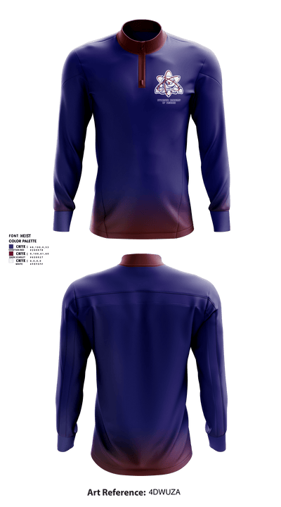 Syracuse academy of science 43887315 Quarter Zip Jacket - 1