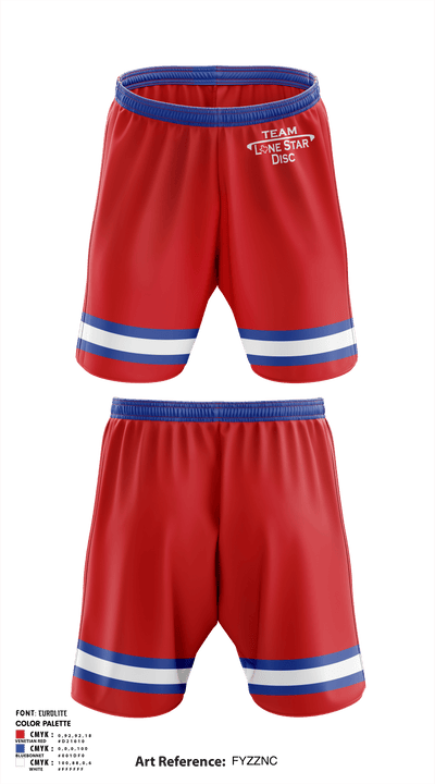 Lone Star Disc 28808246 Athletic Shorts With Pockets - 1