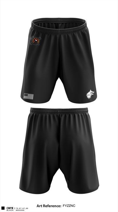 B Co., 25th BSB, 1st BDE, 11th ADV 27348803 Athletic Shorts With Pockets - 4