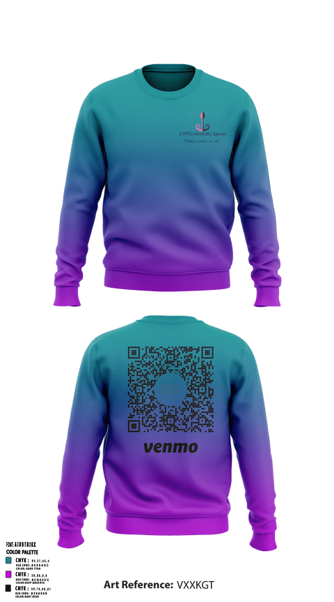 Crew Neck Sweatshirt, Coincidentally Spoon, , Teamtime, Team time, sublimation, custom sports apparel, team uniforms, spirit wear, spiritwear, sports uniforms, custom shirts, team store, custom team store, fundraiser sports, apparel fundraiser