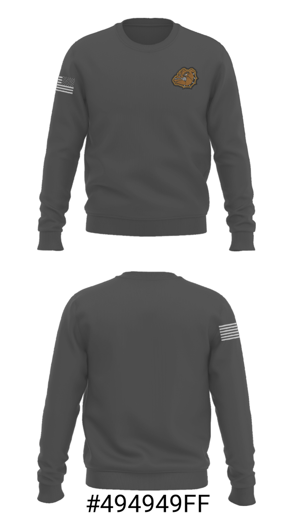 Crew Neck Sweatshirt, Mcgregor High School Dance, Spirit Store, Teamtime, Team time, sublimation, custom sports apparel, team uniforms, spirit wear, spiritwear, sports uniforms, custom shirts, team store, custom team store, fundraiser sports, apparel fundraiser